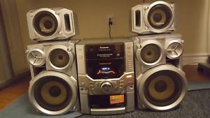 Panasonic Stereo CD Tape FM/AM...with 4 speakers