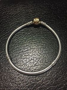 Pandora 14k clasp bracelet