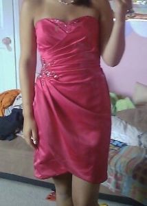 Red formal dress Size small