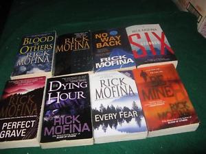 Rick Mofina books $1 each or $5 for the lot