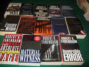 Robert Tanenbaum books $1 each or $10 for the lot