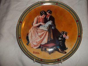 Rockwell's 'American Dream' series plates (3)