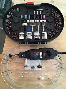 Rotary tool with accessory kit