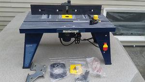 Router Table with Plunge Router