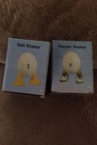 Salt and pepper shakers
