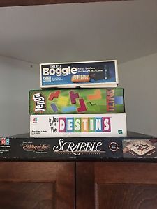 Set of board games for sell