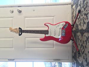 Squier Mini Electric guitar and amp