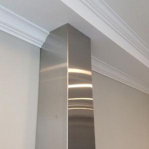 Stainless Wall Extension Duct Cover - new, no packaging.