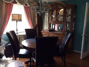 Table side board and China cabinet