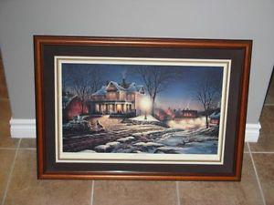 Terry Redlin - Lights Of Home - Signed Artists Proof #223 of