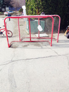 Two Hockey nets
