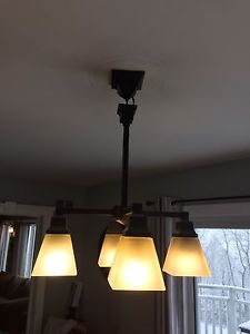 Two beautiful kitchen lights