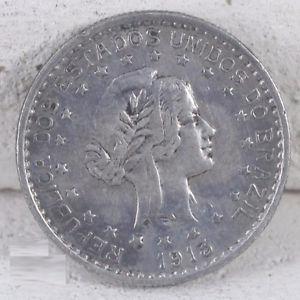 Vintage 900 Coin Silver  REPUBLICA DE BRAZIL 500 Reis