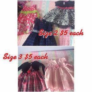Wanted: Girls clothing & shoes