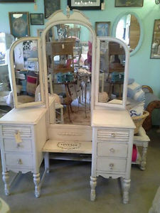 Wanted: WANTED: White or Cream Vanity and White Fancy