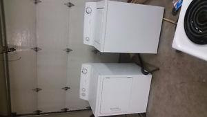 Washer dryer fridge and stove