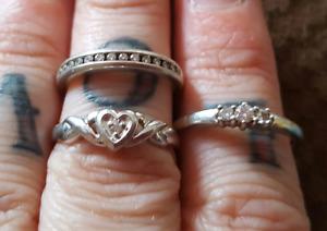 White gold rings for sale