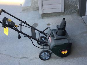 Yardworks Electric Snowthrower for sales
