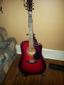 best offer a jay junior elctric acoustic guitar the saddle