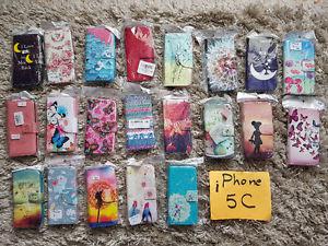 iPhone 5c Lovely Leather Flip Cover Cases