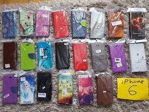 iPhone 6 Colorful Leather Flip Case Covers