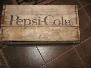 vintage PEPSI crate
