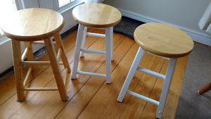 29 inch hardwood stools