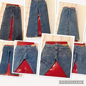 4 pcs of jeans (3 Levi's strauss and 1 pennans signature)