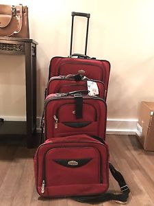 4 piece luggage set