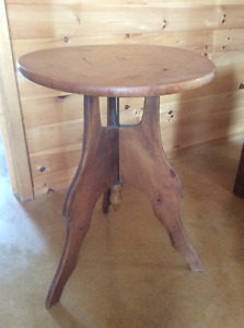Antique folding table