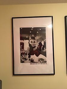 Audrey Hepburn Picture & Frame $20
