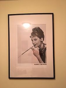 Audrey Hepburn Picture & Frame $20