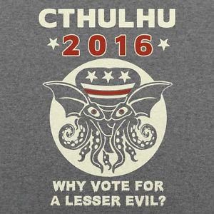 Cthulhu  For President Large T-Shirt