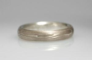 Custom Made 14K Mokume Ring