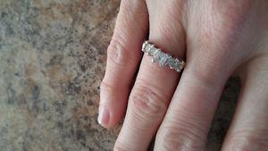 Diamond and platimun engagement ring