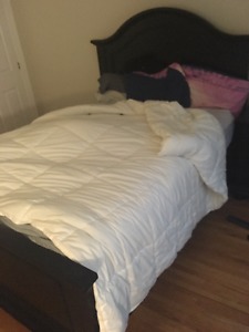 Double Bed Mattress+ Bed Frame
