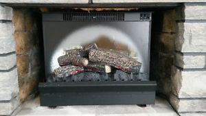 Fireplace insert electric
