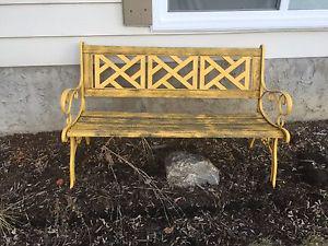 Garden bench