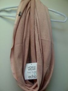Infinity scarf - dusty rose colour