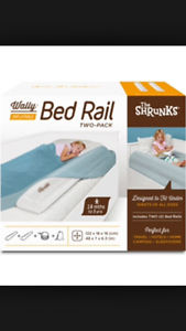 Inflatable bed rails
