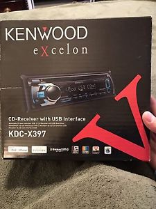 Kenwood excelon stereo system.