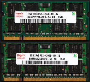 LAPTOP COMPUTER 1GB DDR2 MEMORY (RAM)