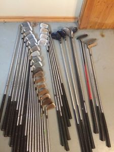 Lot of golf clubs! $80