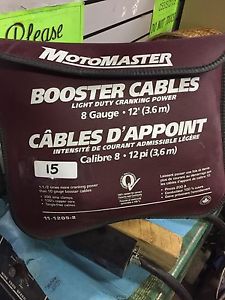 Motomaster booster cables