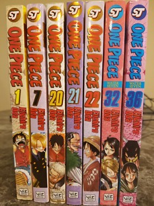 One Piece volumes 