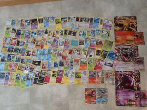 Over 100 Pokemon cards with mega ex cards