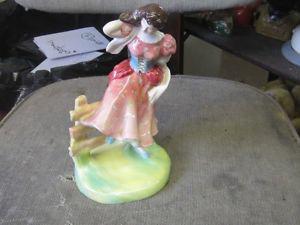  ROYAL DOULTON LADY FIGURINE "SUMMER" SUPER CONDITION