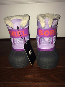 SOREL Size 5 Toddler Snow Commander Boots- Brand New!