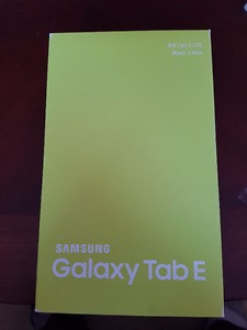 Samsung Galaxy Tab E Brand new