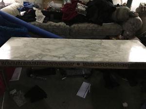Solid Marble top coffee table
